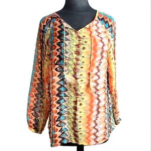 Rsncho Estancia Sheer blouse